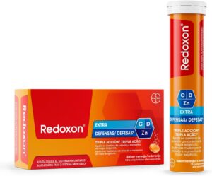 Redoxon Extra Defensas sabor naranja, 30 comprimidos efervescentes