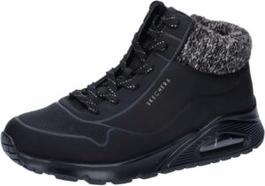 Skechers Uno Gen1 Darling Daze Botines Niña, Punto Negro