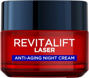 L'Oréal Paris Revitalift Laser Renew Crema de Noche Antienvejecimiento Triple Acción X3