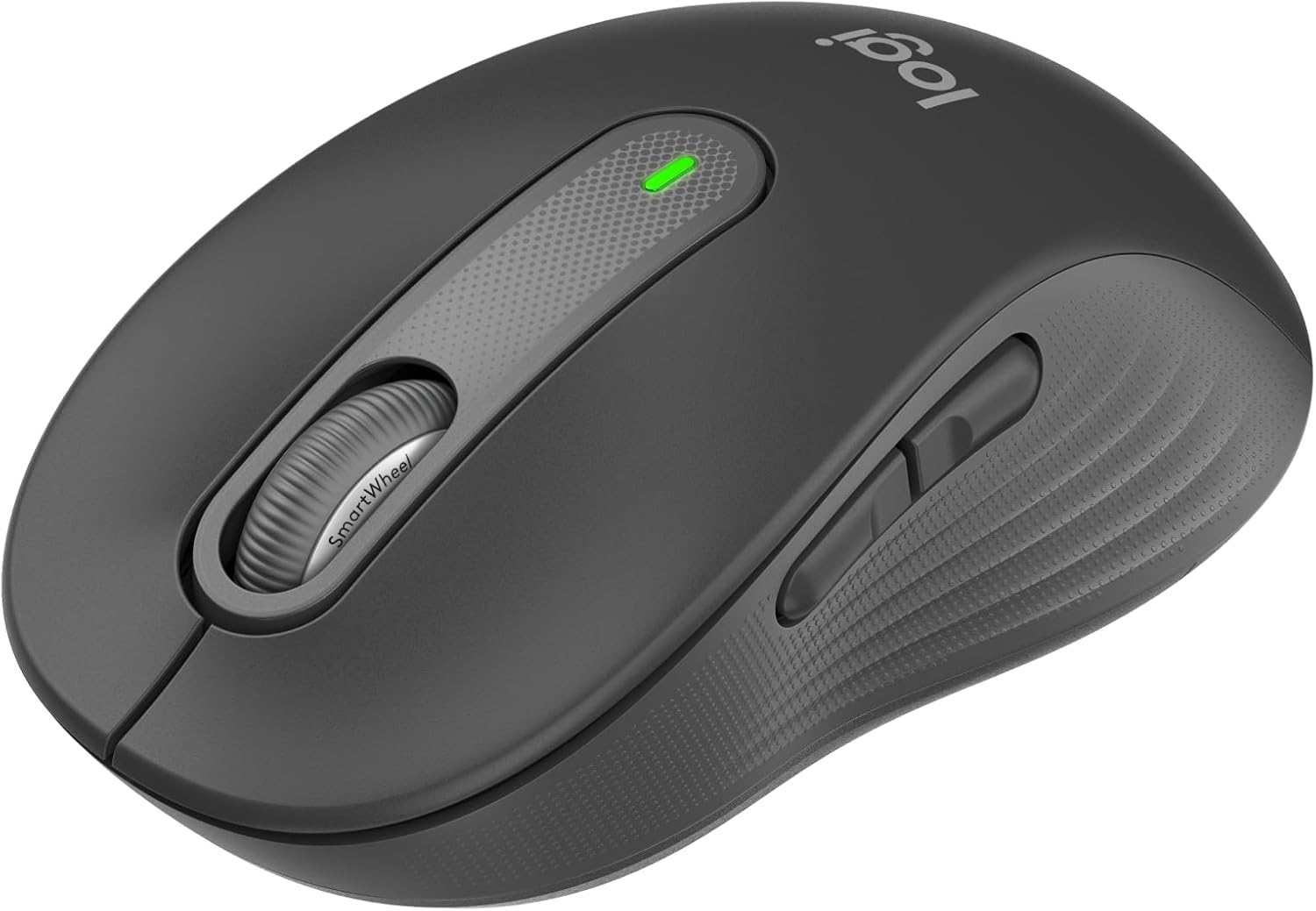 Logitech Signature M650 ratón inalámbrico para manos pequeñas y medianas, gris