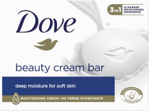 Dove Jabón Original en pastilla para cara, cuerpo y manos, 90 g