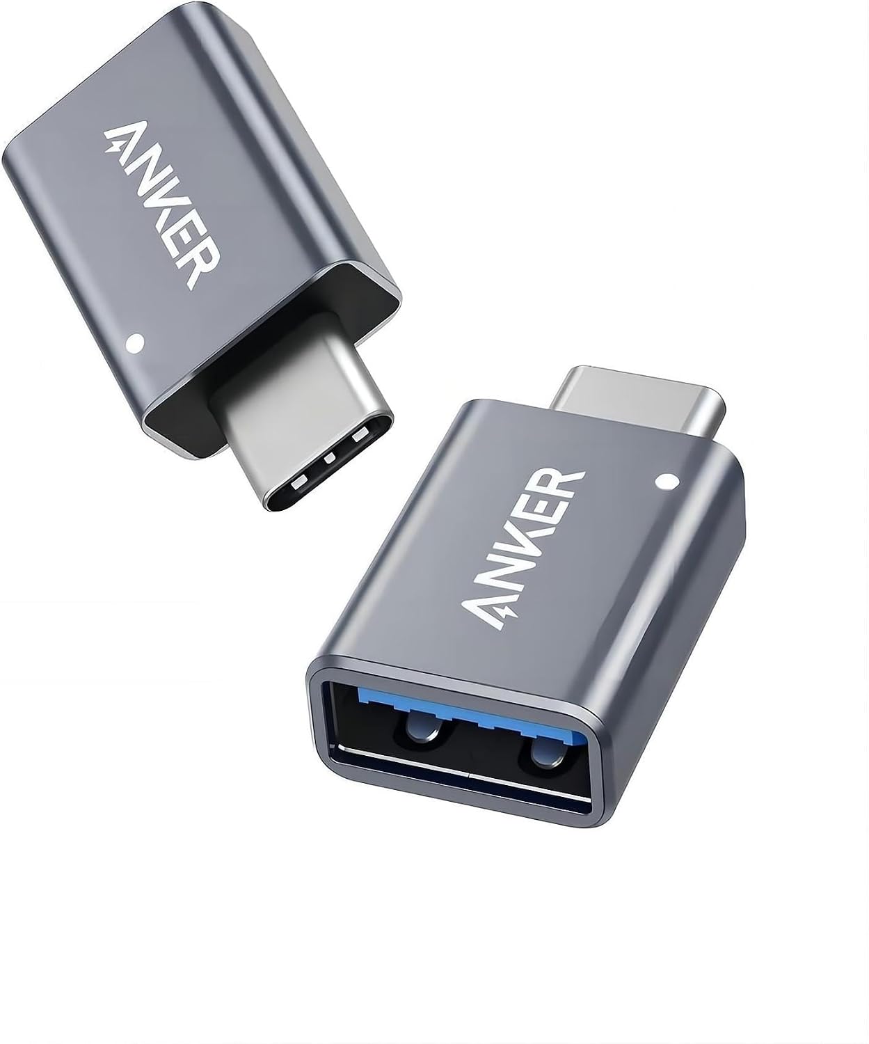Anker Adaptador USB C a USB 3.0 hembra, pack de 2