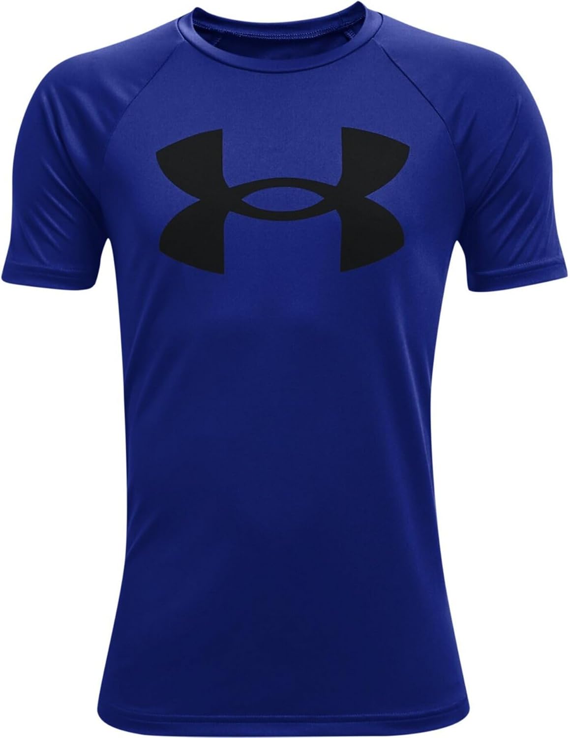 Under Armour UA Tech Big Logo Camiseta de Manga Corta para Niño, Negro