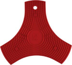 BRA Safe Salvamanteles de Silicona Imantados, Rojo, Pack de 2