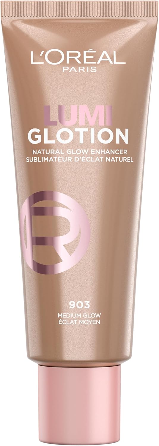 L'Oréal Paris Lumi Glotion Iluminador Líquido Multiusos, tono Medium