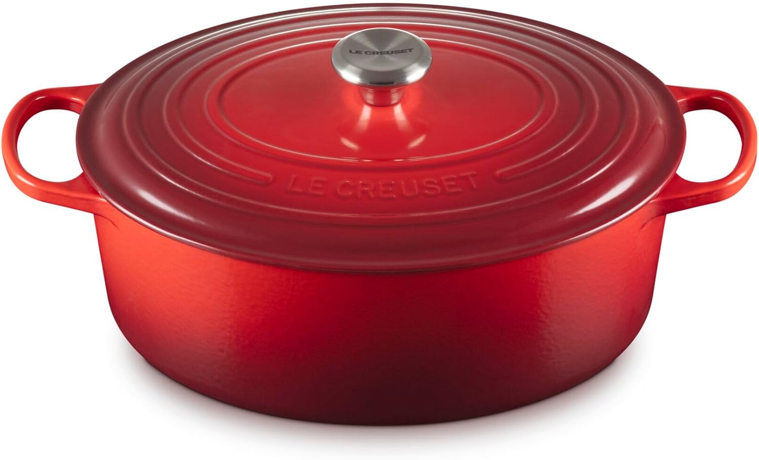 Le Creuset Cocotte Oval de Hierro Fundido 33 cm, 7,5 L