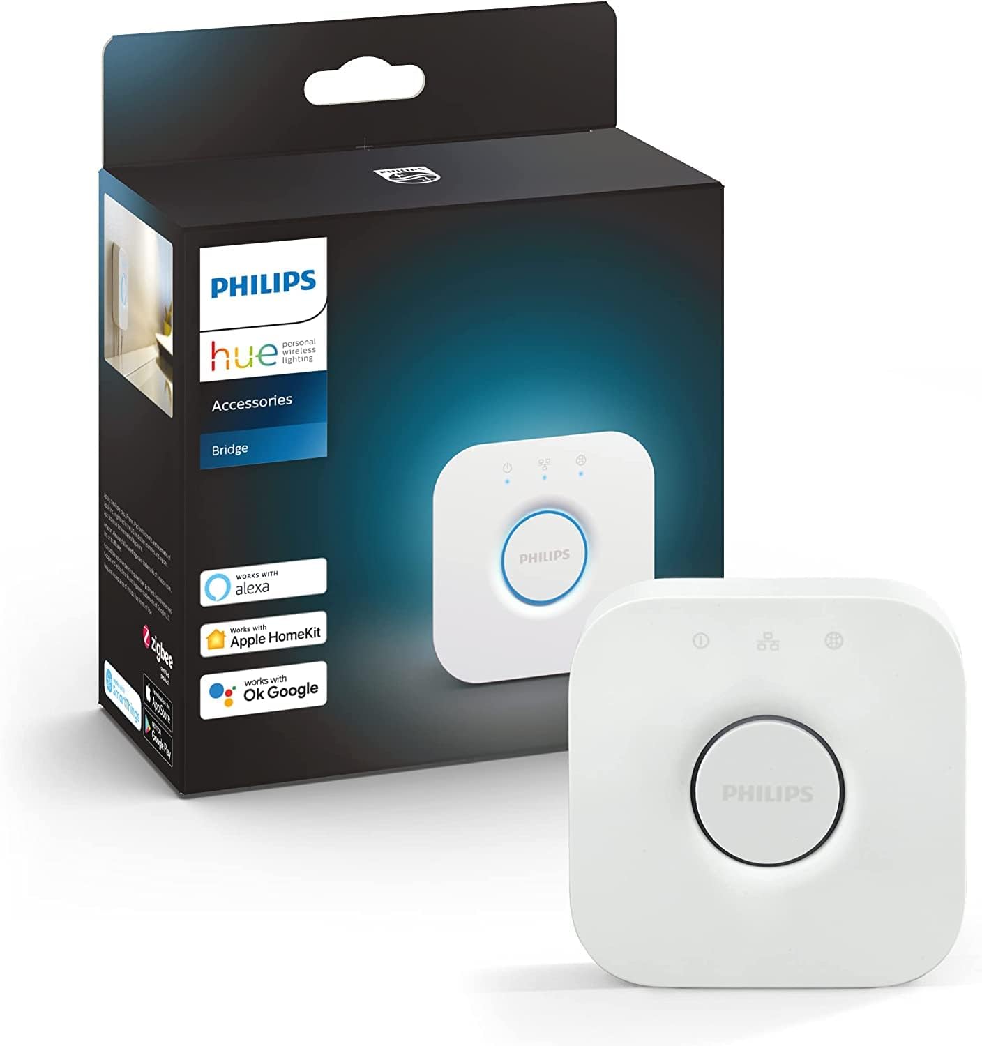 Philips Hue Bridge, puente de control para iluminación inteligente
