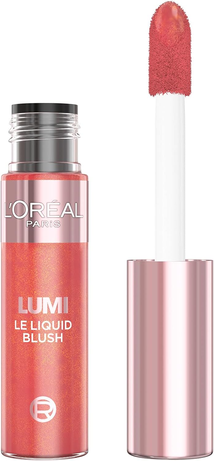 L'Oréal Paris Lumi Le Liquid Blush colorete líquido, Glowy True Rose