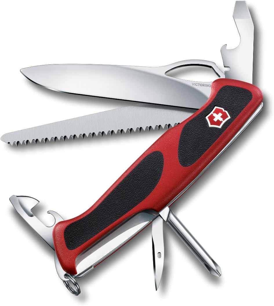 Victorinox Navaja Suiza Rangergrip 78, 12 funciones con sierra para madera