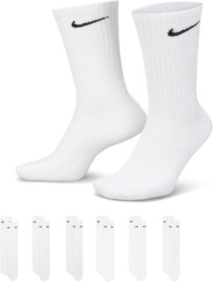 Nike SX7666 Everyday Cush Crew calcetines de hombre, pack de 6 pares