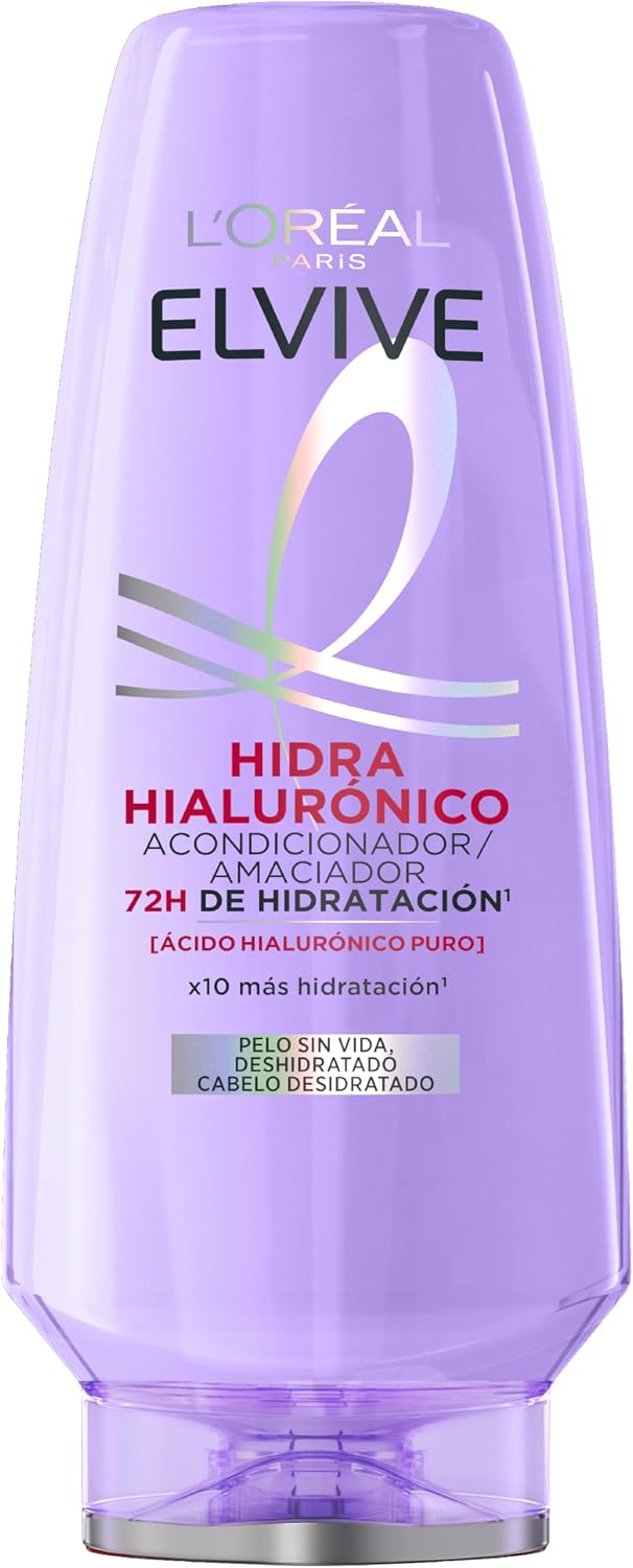L'Oréal Paris Elvive Mascarilla Acondicionador Ácido Hialurónico, 300 ml