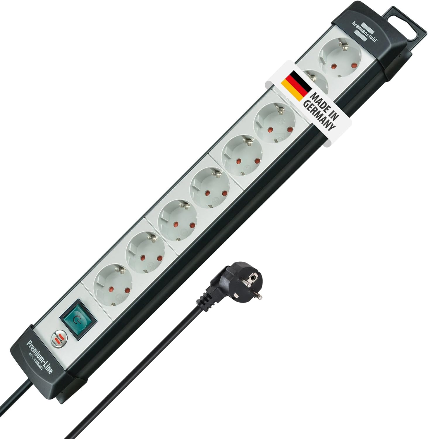 Brennenstuhl Premium-Line regleta de enchufes con 8 tomas y cable de 5 m
