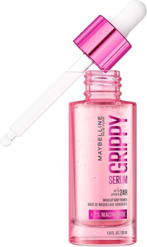 Maybelline New York Prebase Facial Grippy Serum Primer con niacinamida, 30 ml