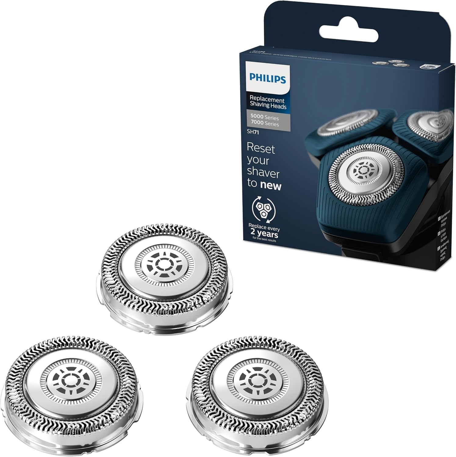 Philips SH71/50 Cabezales de Recambio para Afeitadoras Philips Serie 7000