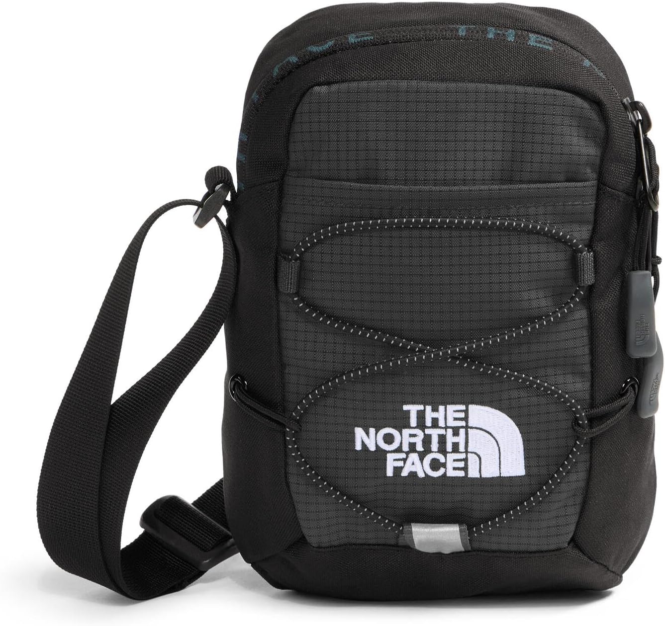 The North Face Jester Crossbody bolso deportivo para hombre, gris asfalto y negro