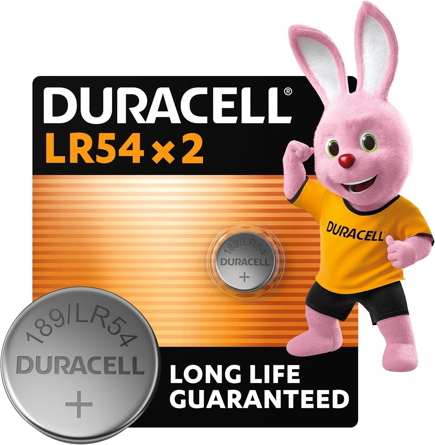 Duracell LR54 Pilas Alcalinas Especiales, pack de 2 (189/LR1130)
