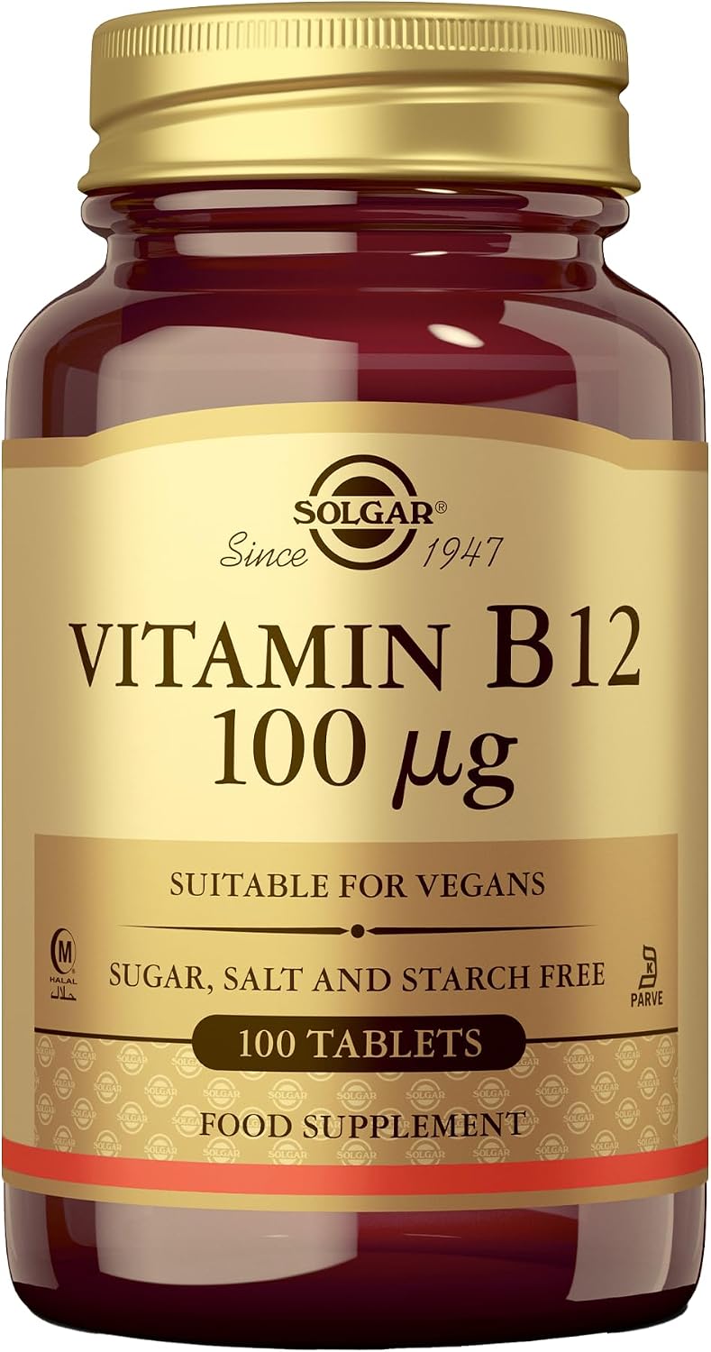 Solgar Vitamina B12 100 µg, 100 comprimidos