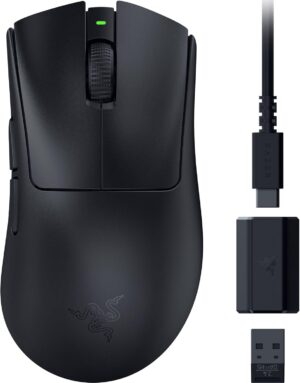 Razer DeathAdder V3 HyperSpeed ratón gaming inalámbrico, negro