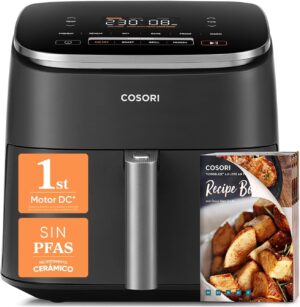 Cosori Freidora de Aire Turbo Blaze 6 L, 9 en 1