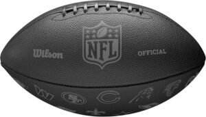 Wilson Balón de fútbol americano NFL 32 Team, negro