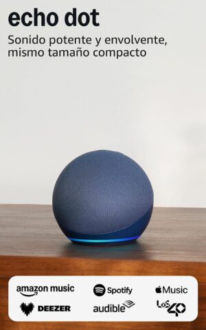 Amazon Echo Dot (última generación), altavoz inteligente con Alexa, Wi-Fi y Bluetooth
