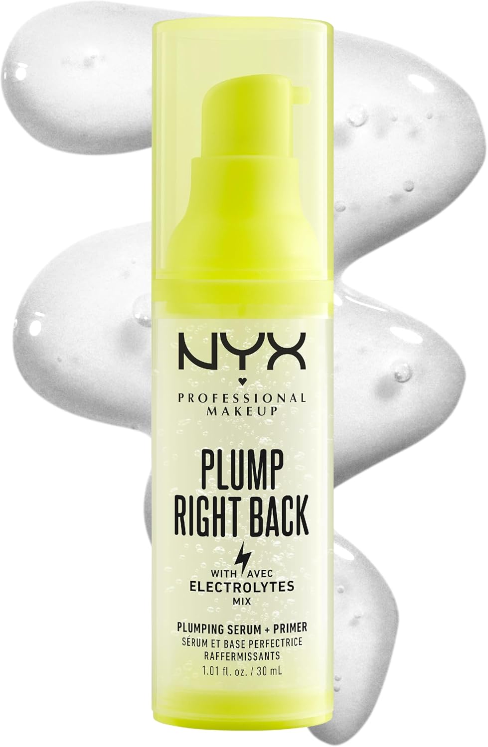 NYX Professional Makeup Primer Plump Right Back & Serum con electrolitos 30 ml
