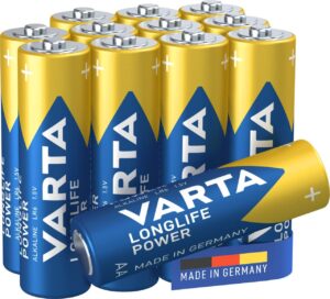 Varta Pilas Alcalinas AA, pack 8+4