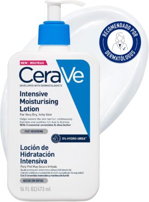 CeraVe Loción Hidratante Intensiva Hydro-Urea 473 ml