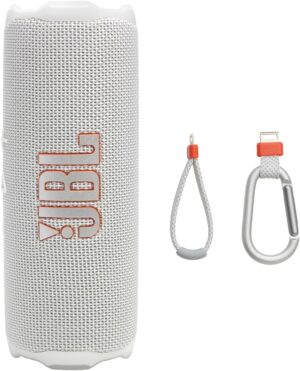 JBL Flip 7 Altavoz Bluetooth Portátil Resistente al Agua, blanco