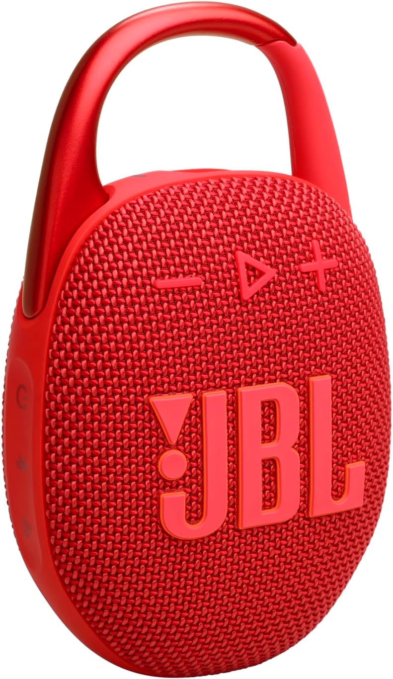 JBL Clip 5 Altavoz Bluetooth Portátil IP67, rojo