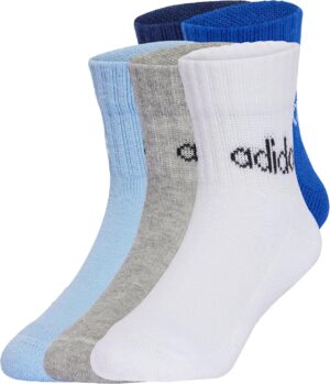 adidas Calcetines tobilleros Linear Kids, pack de 5 pares