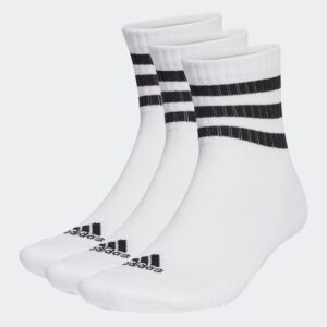 adidas 3-Stripes Cushioned Sportswear Calcetines Mid-Cut Unisex, pack de 3 pares