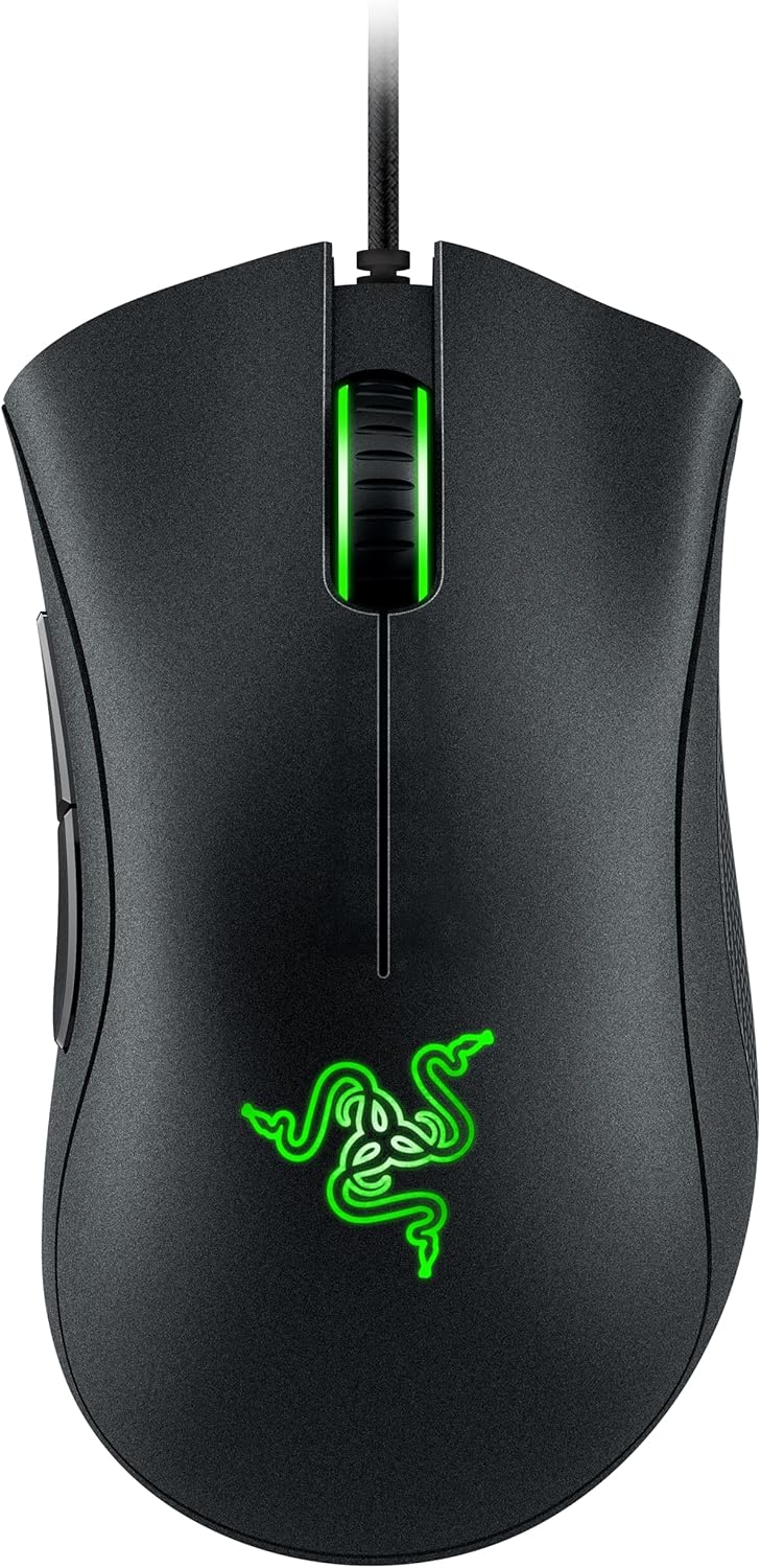 Razer DeathAdder Essential Ratón gaming con sensor óptico, 6400 DPI