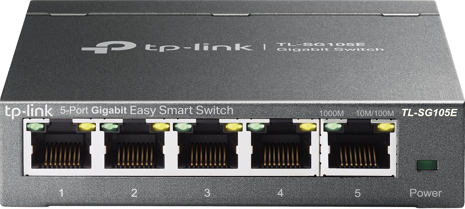 TP-Link TL-SG105E switch Gigabit gestionable de 5 puertos