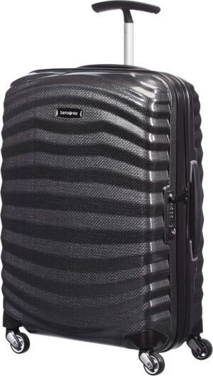 Samsonite Lite-Shock Spinner 55 maleta de cabina rígida, negro