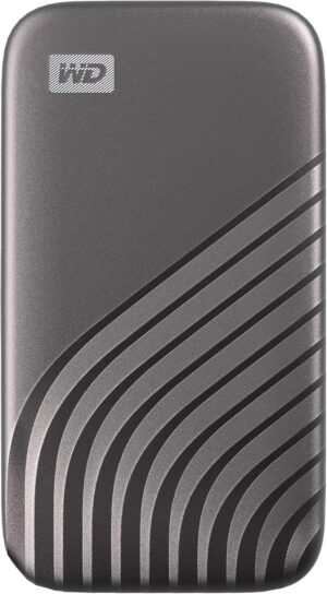 WD My Passport SSD externo portátil de 2 TB, hasta 1050 MB/s