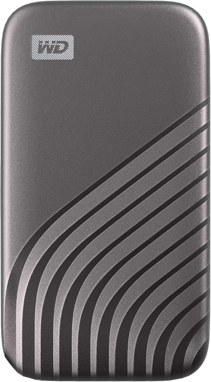 WD My Passport SSD externo portátil de 2 TB, hasta 1050 MB/s